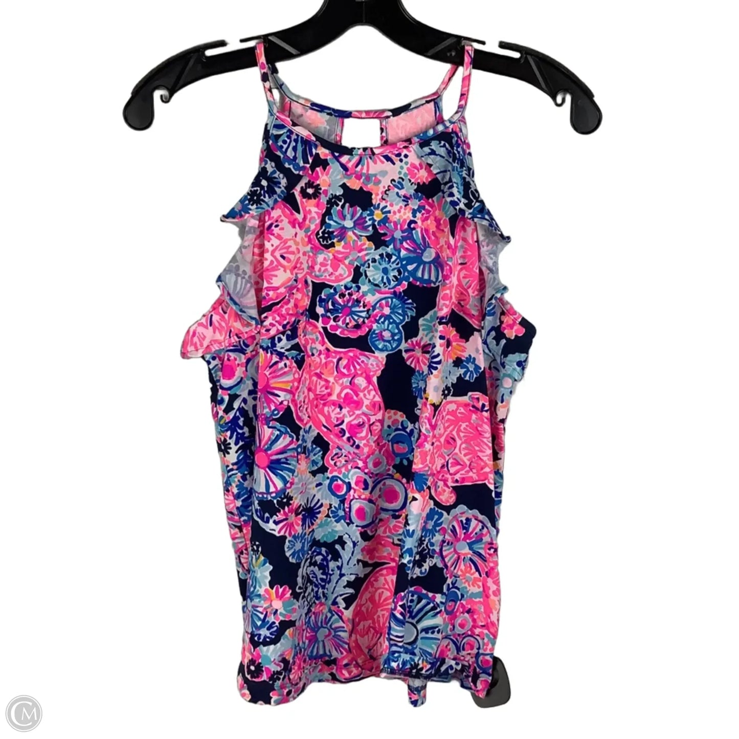 Top Sleeveless Designer By Lilly Pulitzer In Pink, Size: Xs