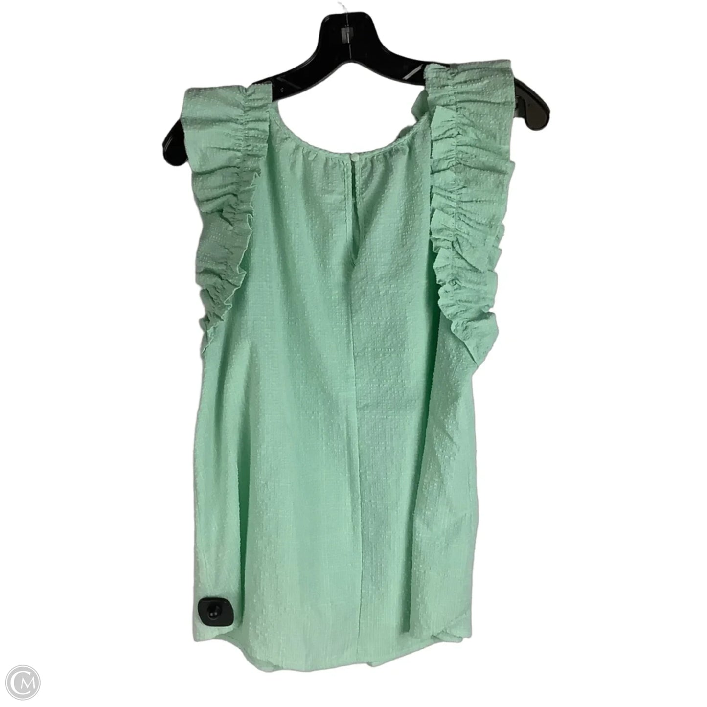Top Sleeveless By Blu Pepper In Aqua, Size: Estimated L
