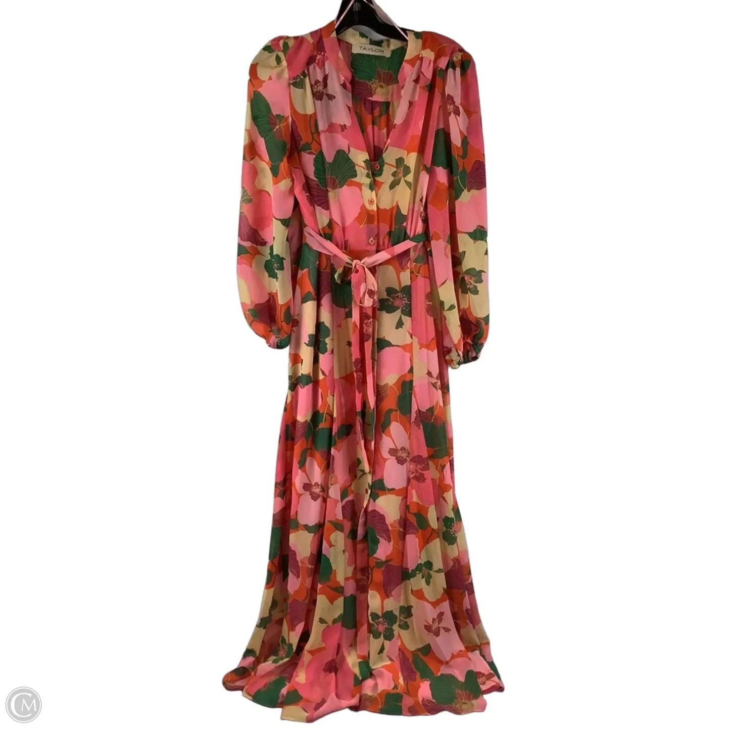 Dress Casual Maxi By Taylor In Pink, Size: 10