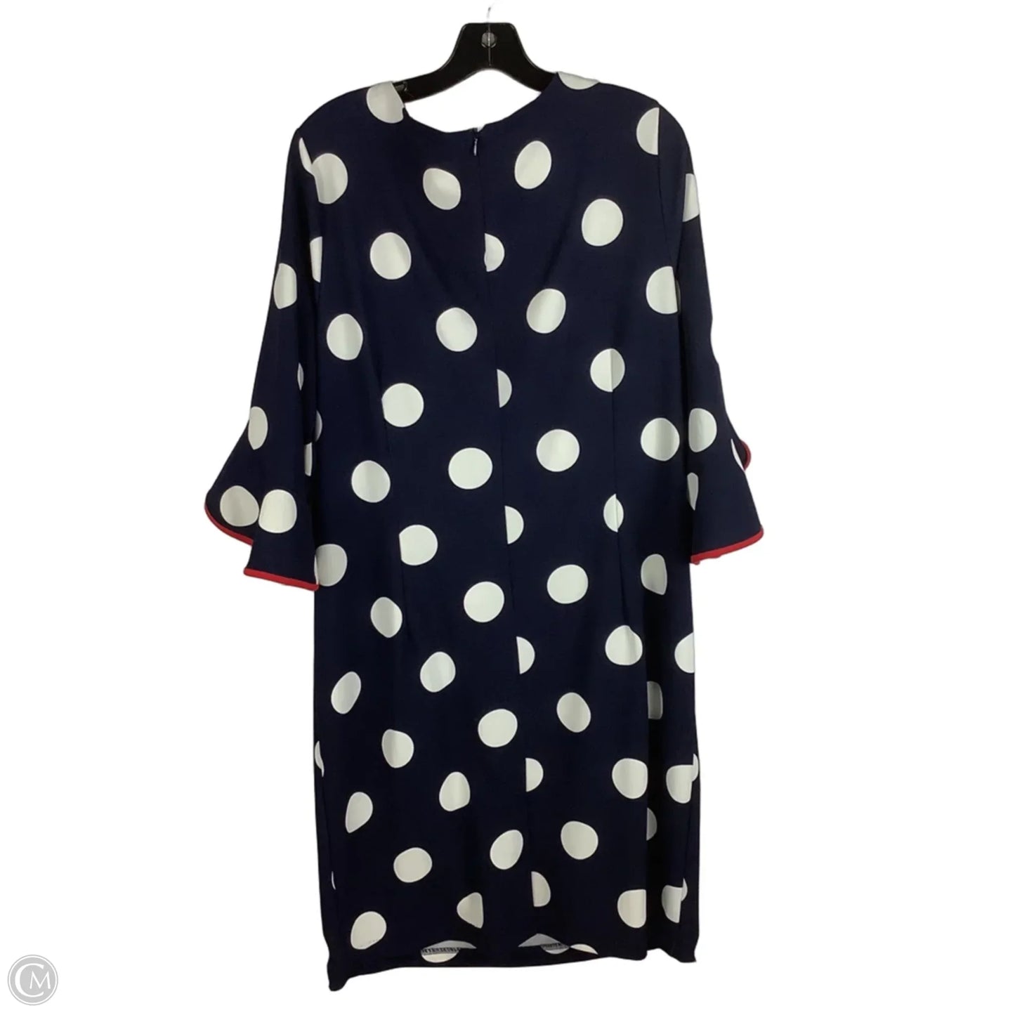 Dress Work By Clothes Mentor In Polkadot Pattern, Size: 14