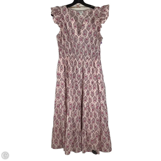 Dress Casual Maxi By J. Crew In Pink, Size: 6