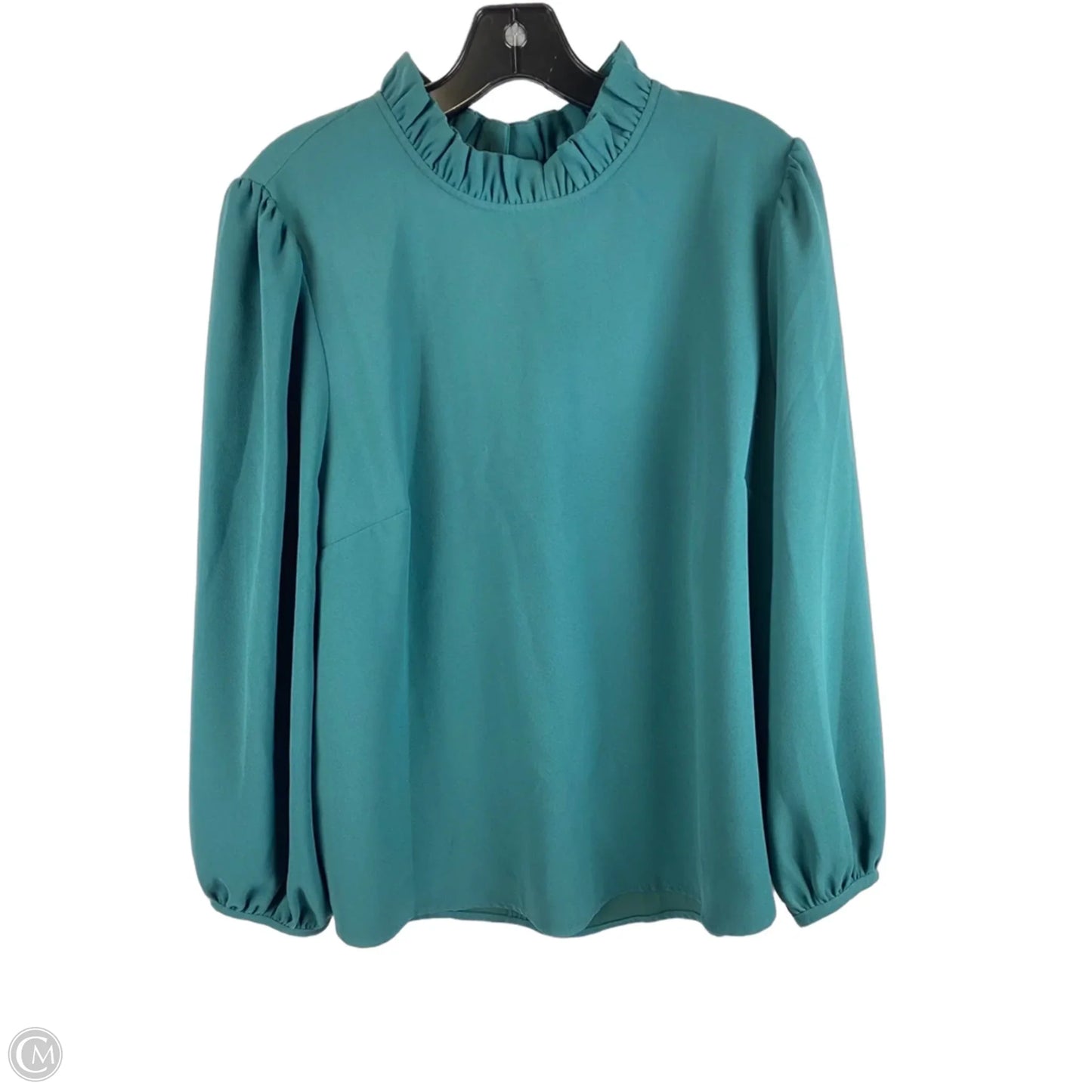 Top Long Sleeve By J. Crew In Green, Size: Xl