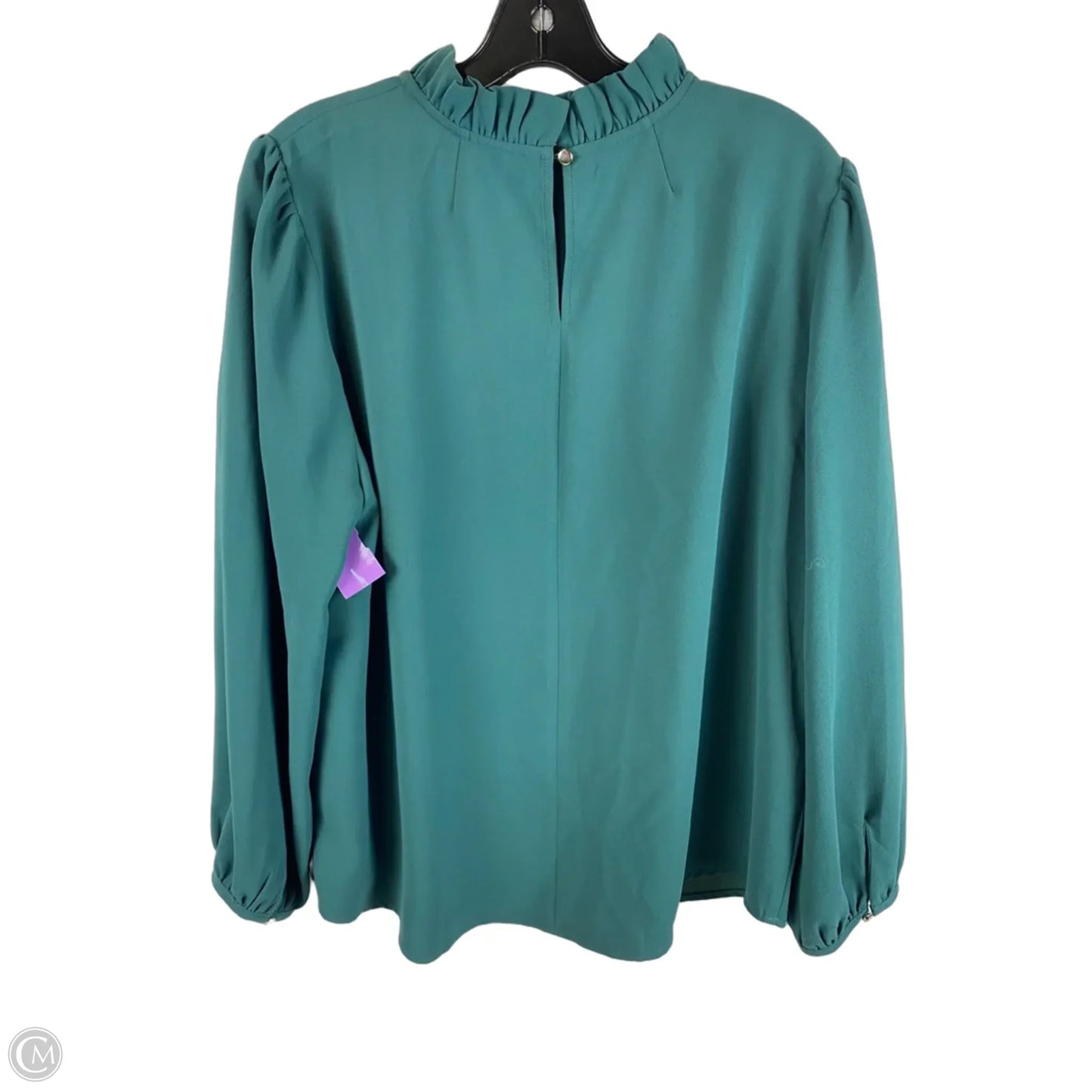 Top Long Sleeve By J. Crew In Green, Size: Xl