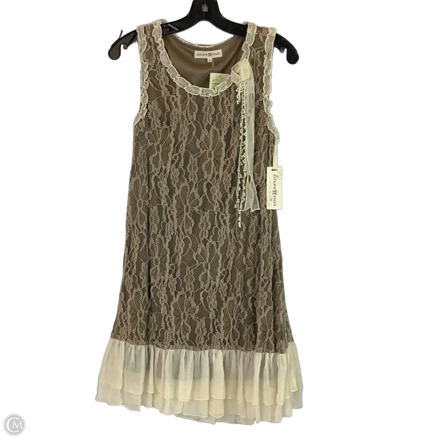 Dress Casual Short By Altard State In Brown, Size: M