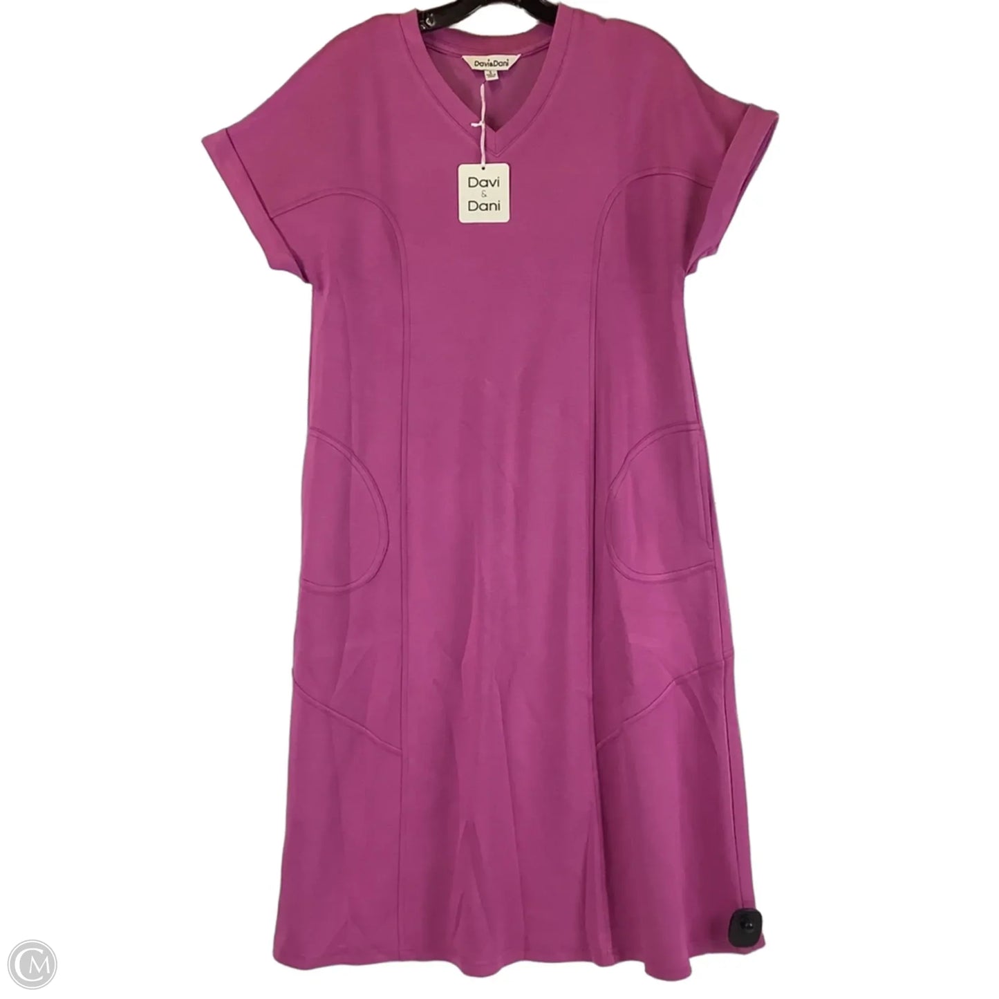 Dress Casual Maxi By Davi & Dani In Pink, Size: S