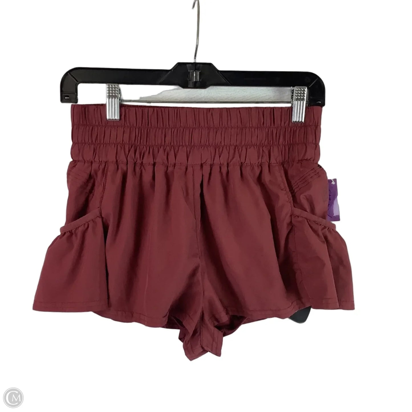Athletic Shorts By Free People In Red, Size: S