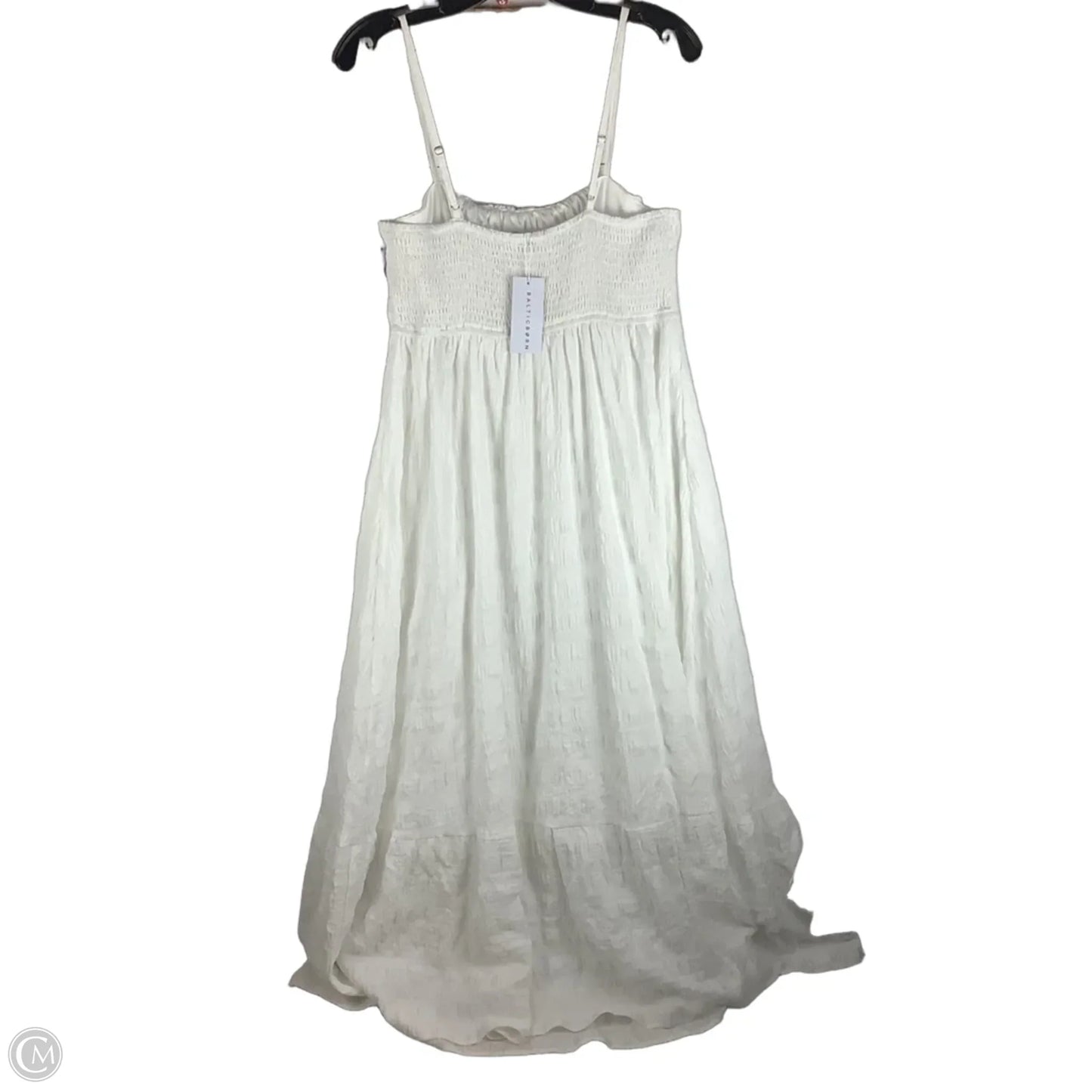 Dress Casual Maxi By Baltic Born In White, Size: M
