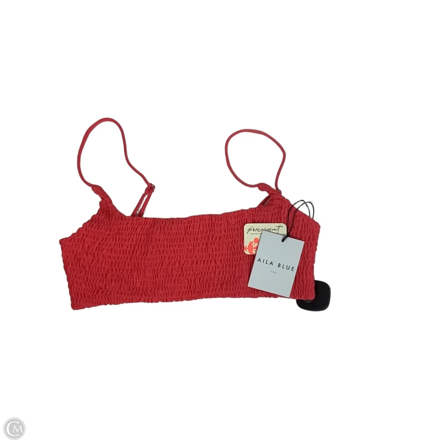 Swimsuit Top By Free People In Pink, Size: L