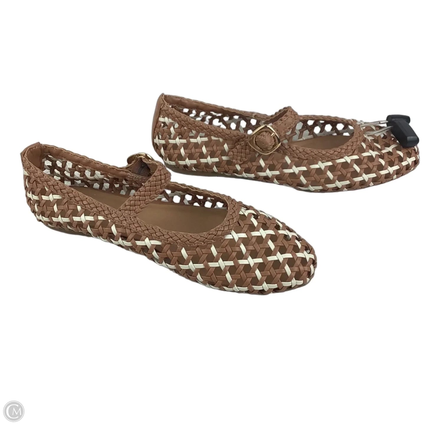 Shoes Flats By Universal Thread In Brown, Size: 7