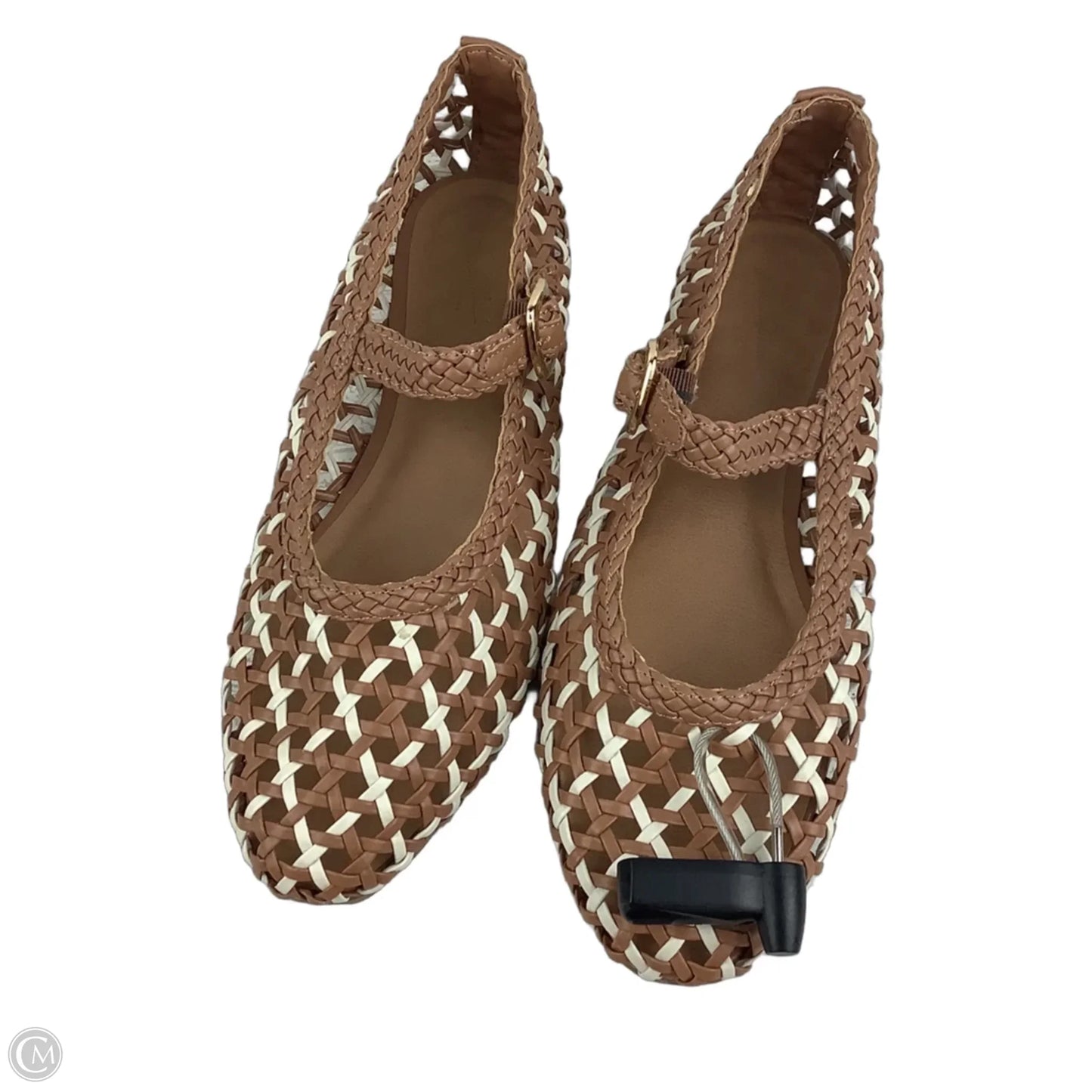 Shoes Flats By Universal Thread In Brown, Size: 7