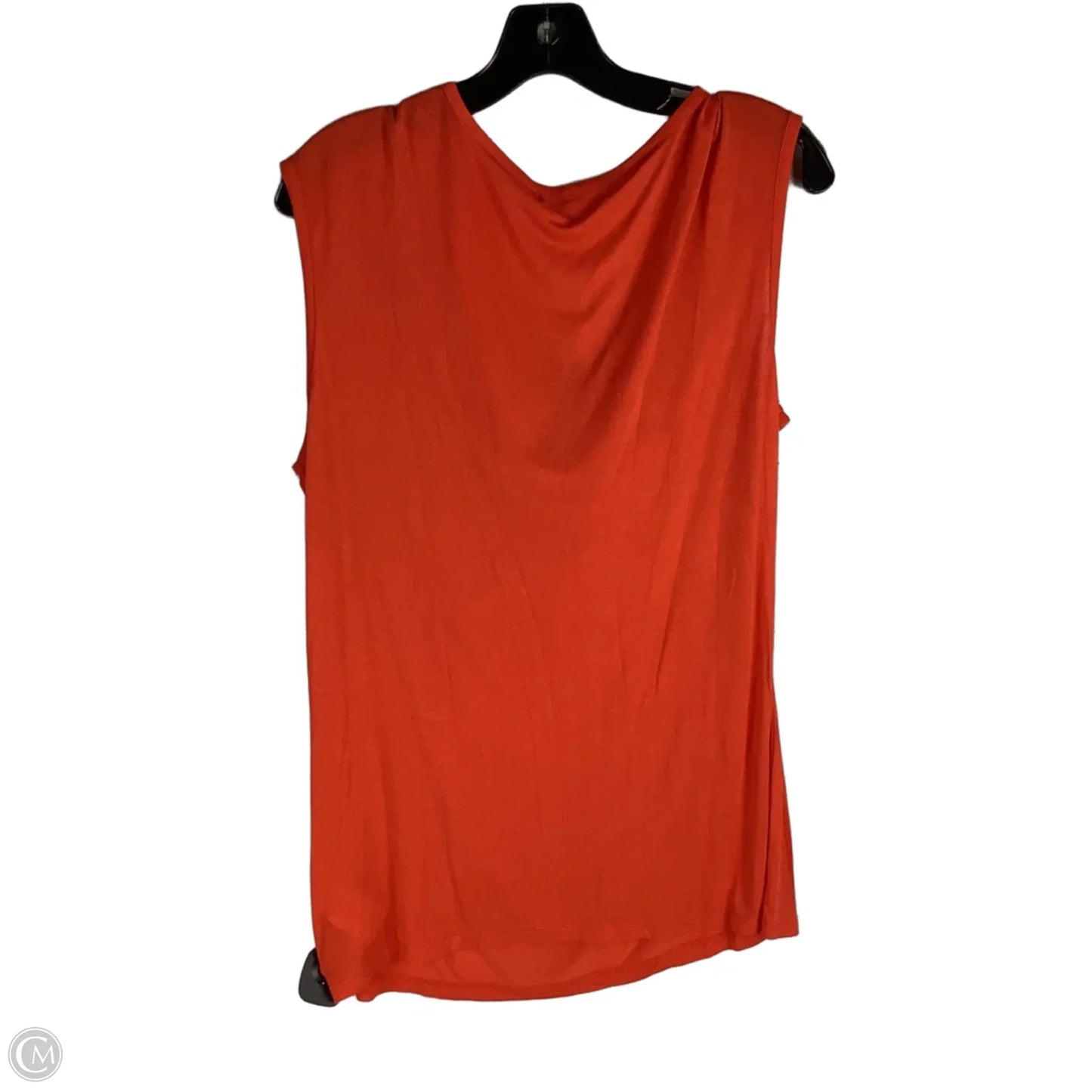 Top Sleeveless By Michael By Michael Kors In Orange, Size: L