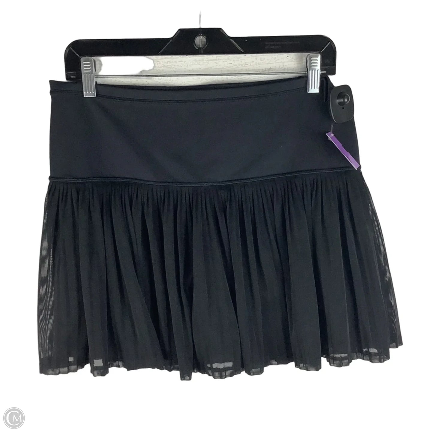 Athletic Skort By Athleta In Black, Size: M