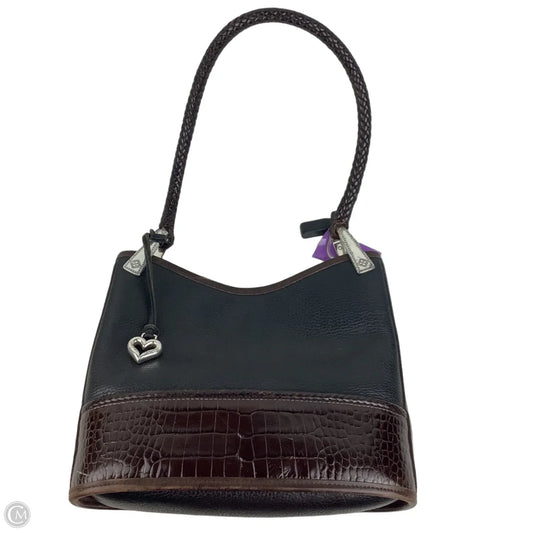 Handbag Leather By Brighton, Size: Medium