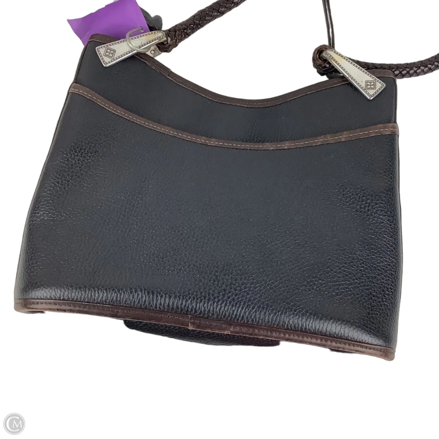 Handbag Leather By Brighton, Size: Medium