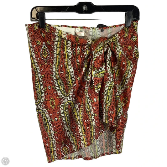 Cover Up Bottom By Anthropologie In Orange, Size: Xs