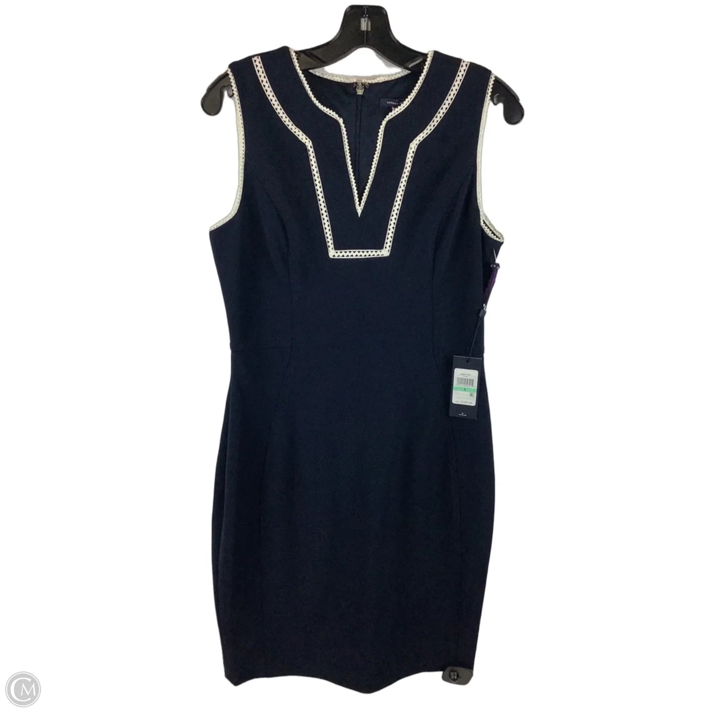 Dress Work By Tommy Hilfiger In Navy, Size: 8