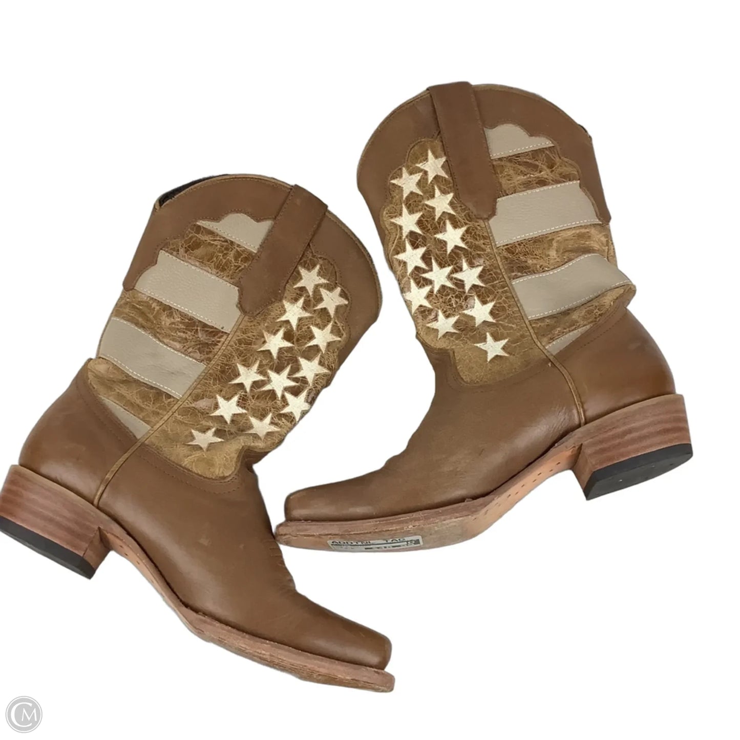 Boots Western By Cmc In Tan, Size: 8.5