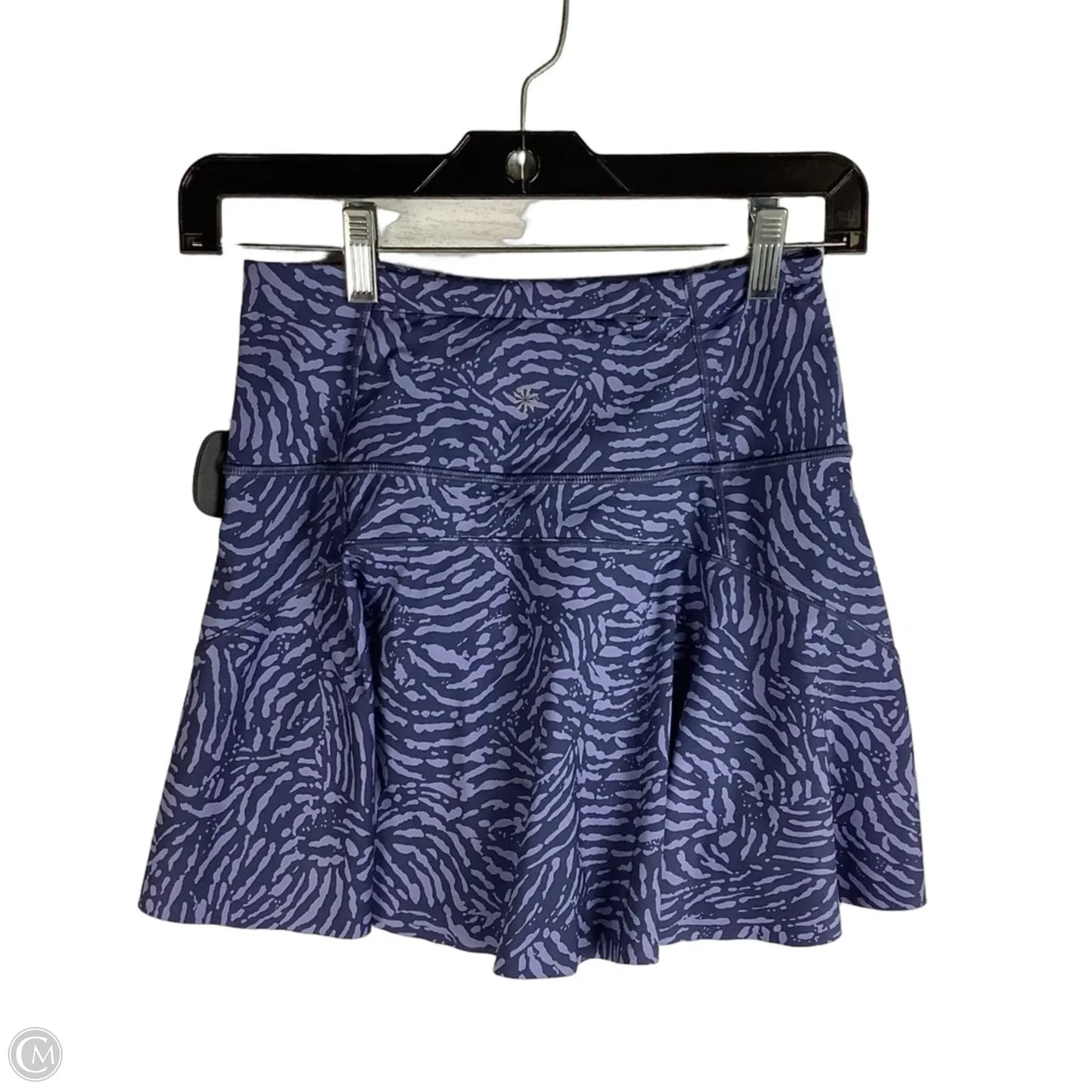 Athletic Skort By Athleta In Blue, Size: Xxs