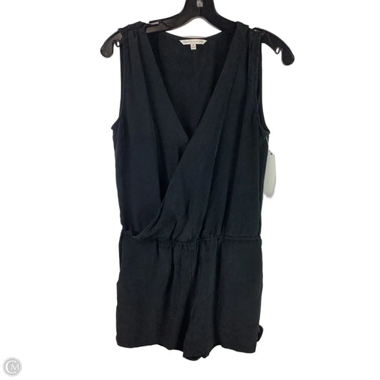 Romper Designer By Rebecca Minkoff In Black, Size: 6
