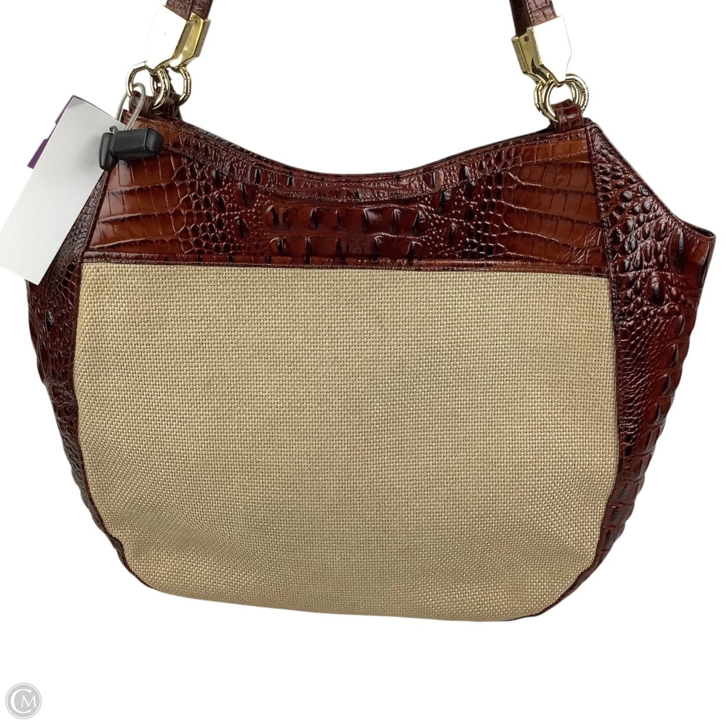 Handbag Designer By Brahmin, Size: Large