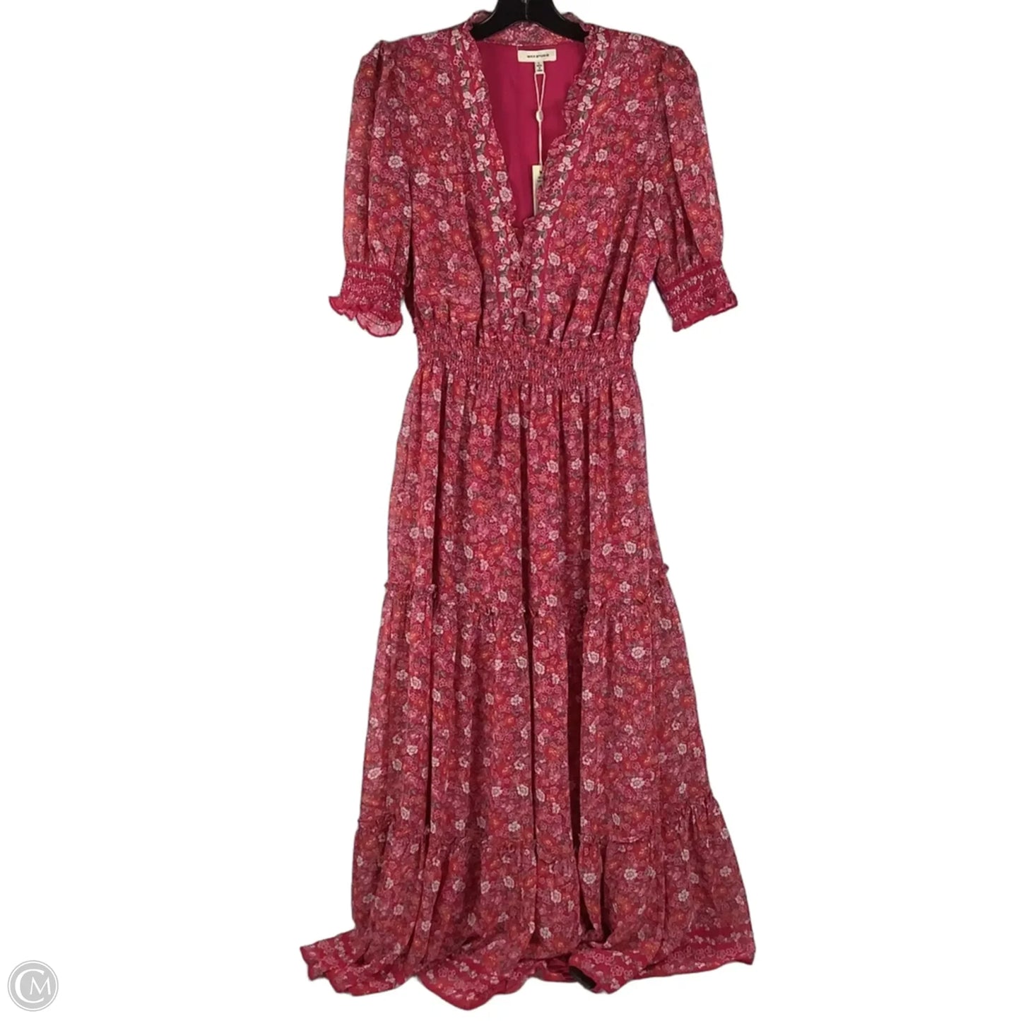 Dress Casual Maxi By Max Studio In Pink, Size: L
