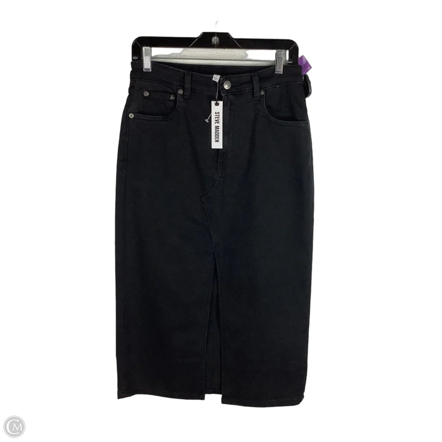 Skirt Midi By Steve Madden In Black, Size: S