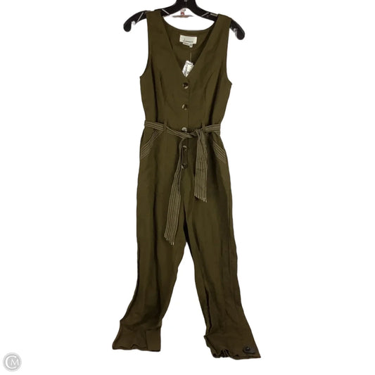 Jumpsuit By Anthropologie In Green, Size: 0