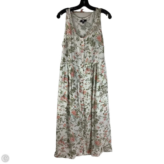Dress Designer By Frye In Floral Print, Size: L
