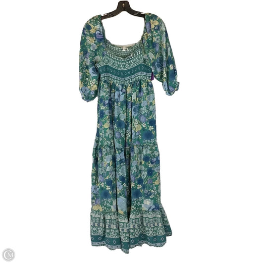 Dress Casual Maxi By Baltic Born In Green, Size: M