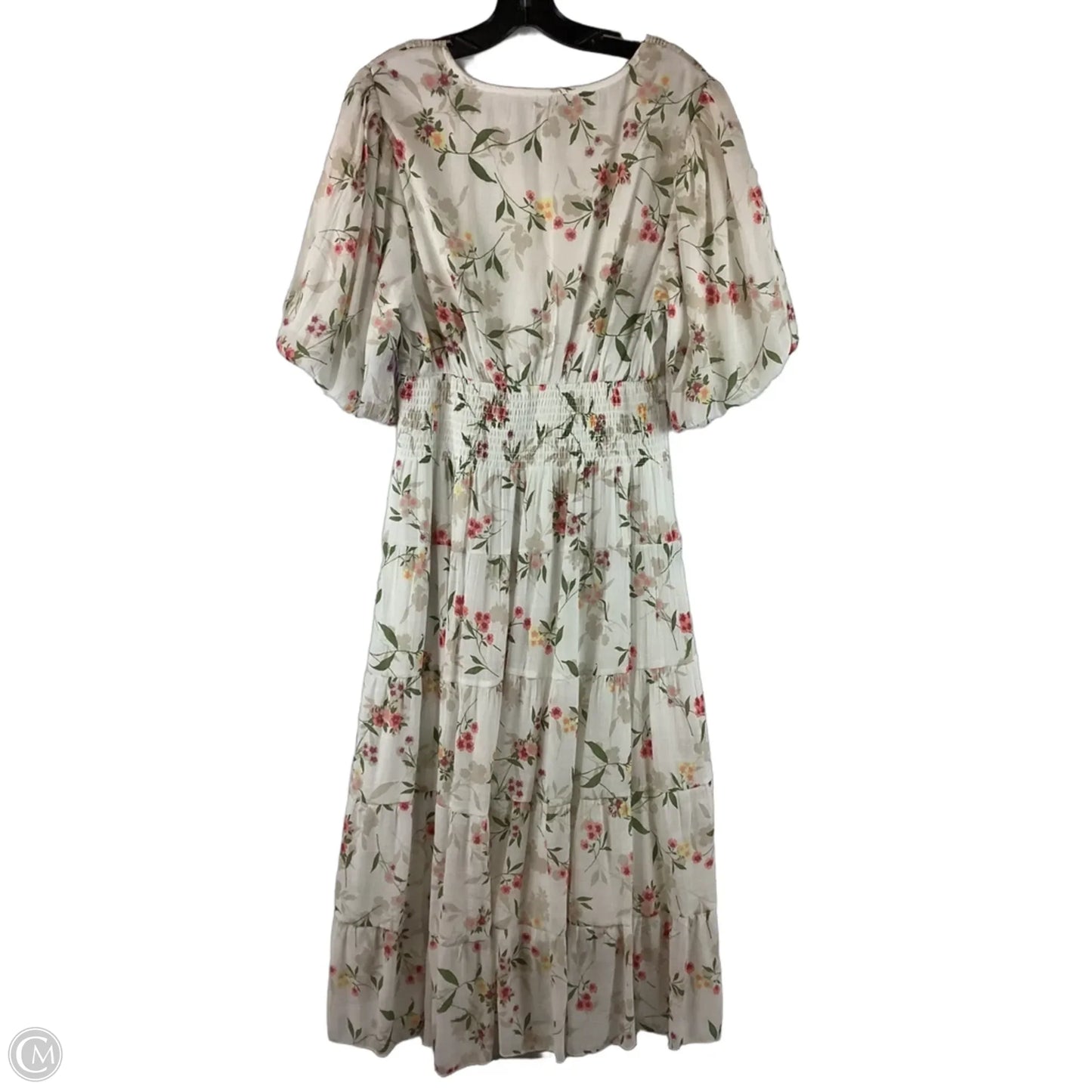 Dress Casual Maxi By Cmc In Floral Print, Size: 1x