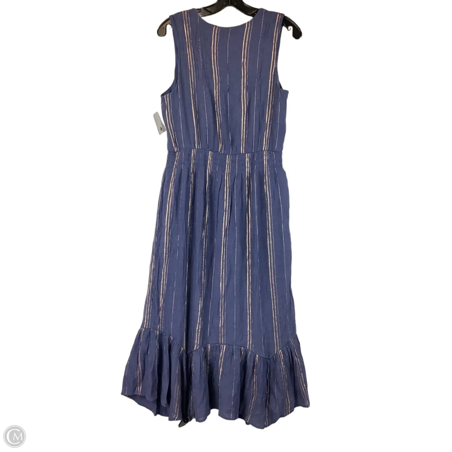Dress Casual Maxi By Luxology In Blue, Size: L