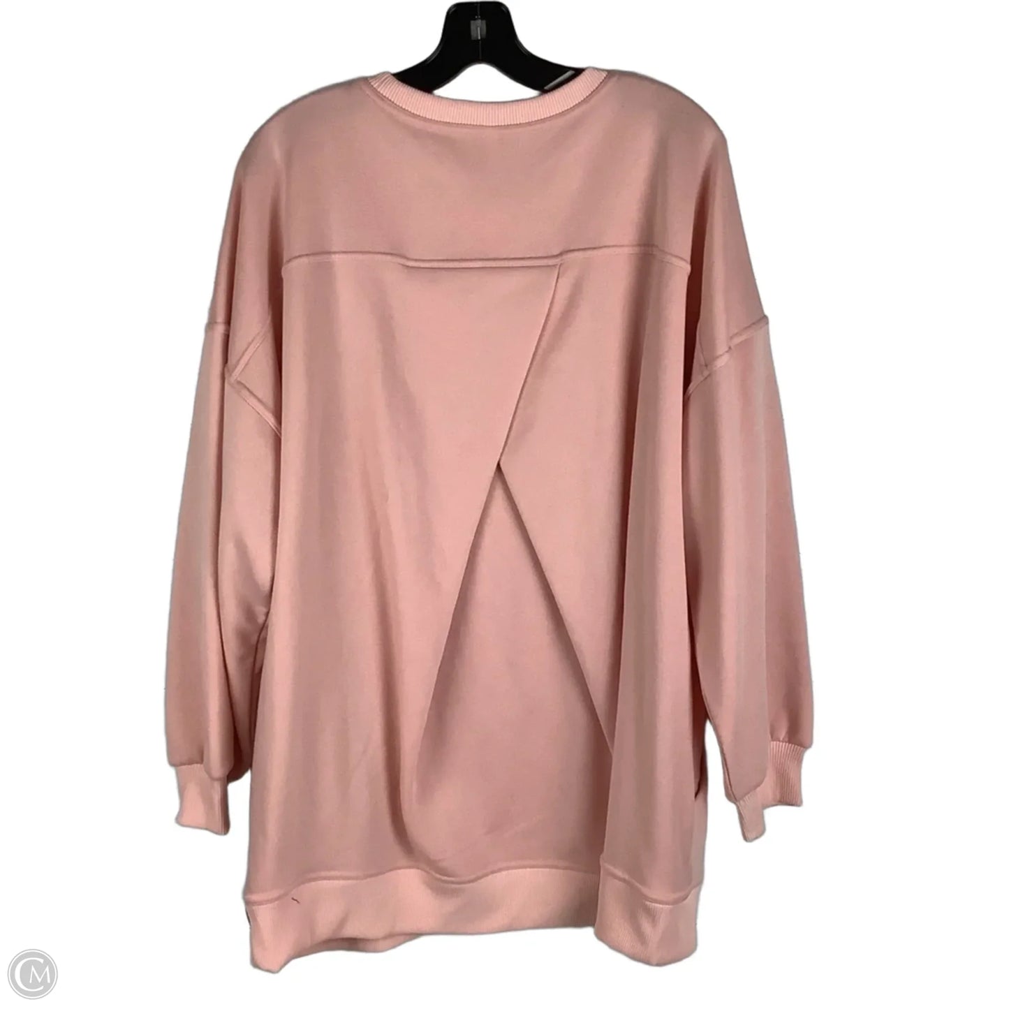 Sweatshirt Crewneck By Halara In Pink, Size: Xl