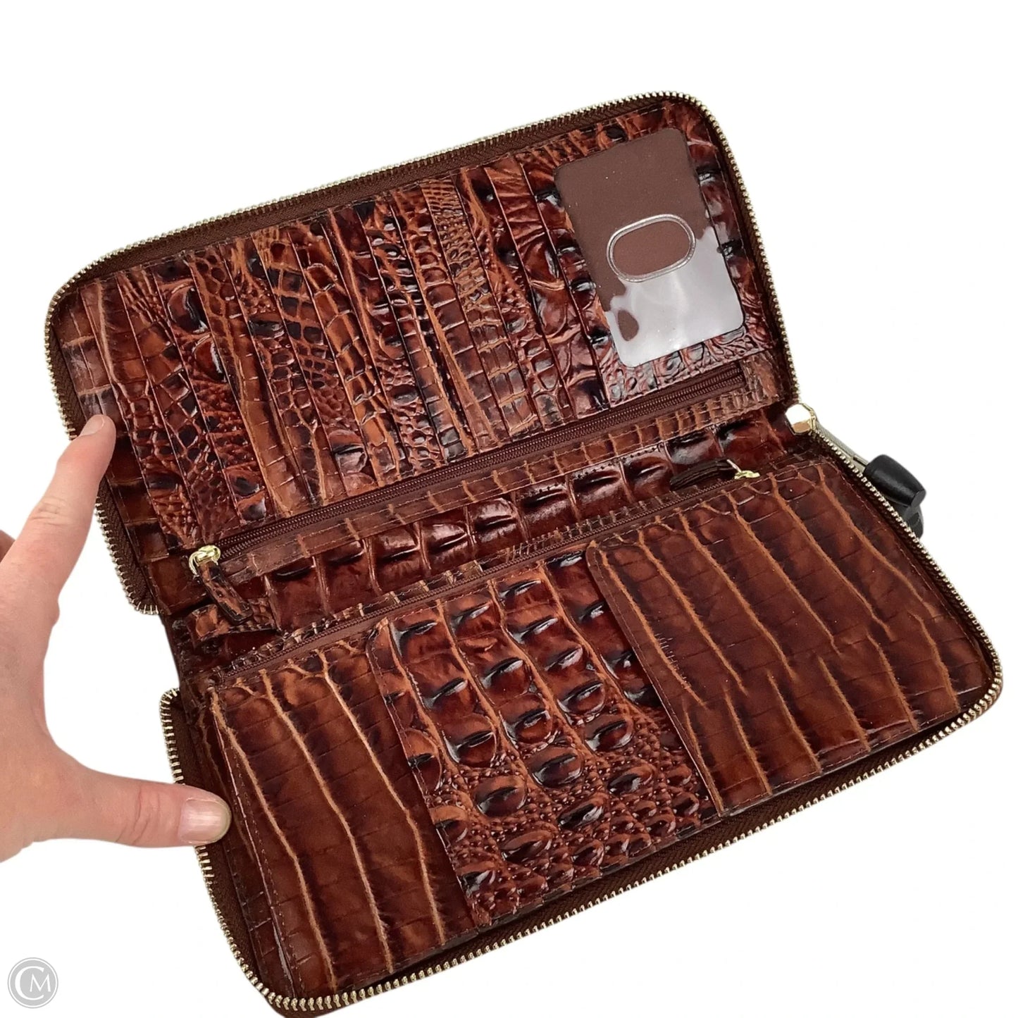 Wallet Designer By Brahmin, Size: Large