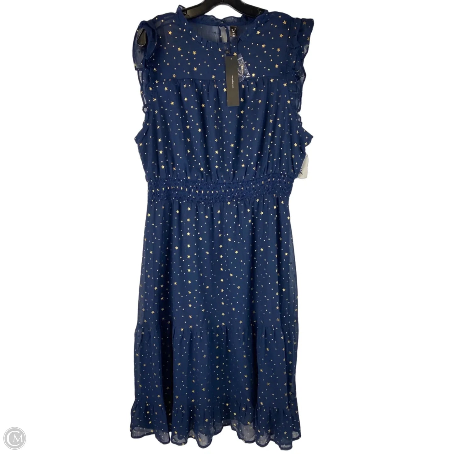Dress Casual Short By Allegra K In Navy, Size: M