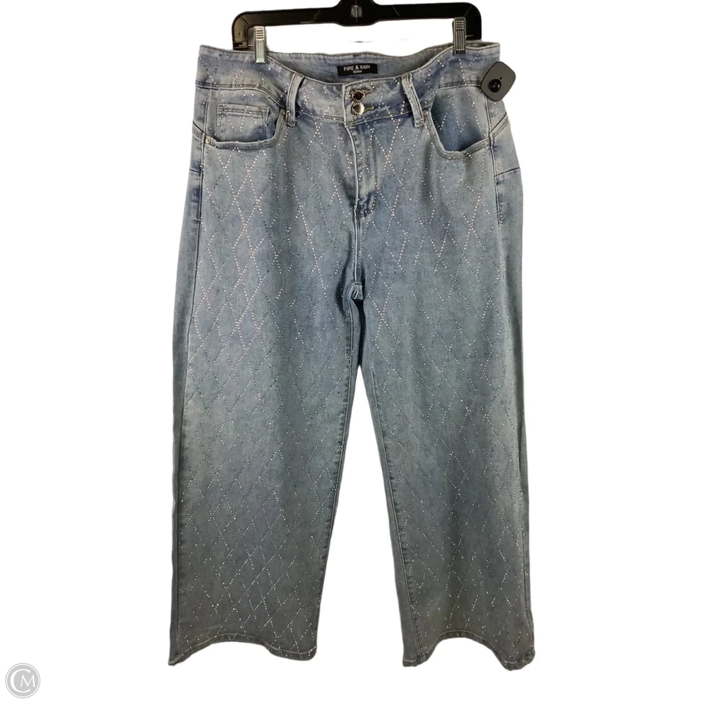 Jeans Straight By Cmc In Blue Denim, Size: 18