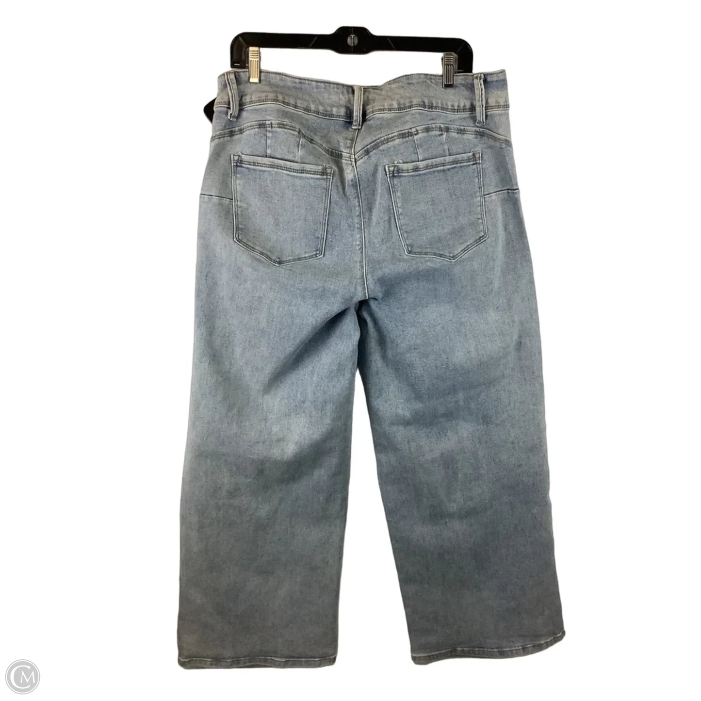 Jeans Straight By Cmc In Blue Denim, Size: 18