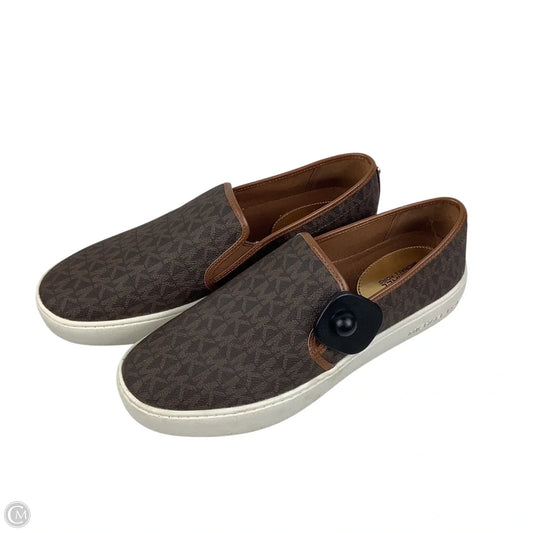 Shoes Flats By Michael By Michael Kors In Brown, Size: 9