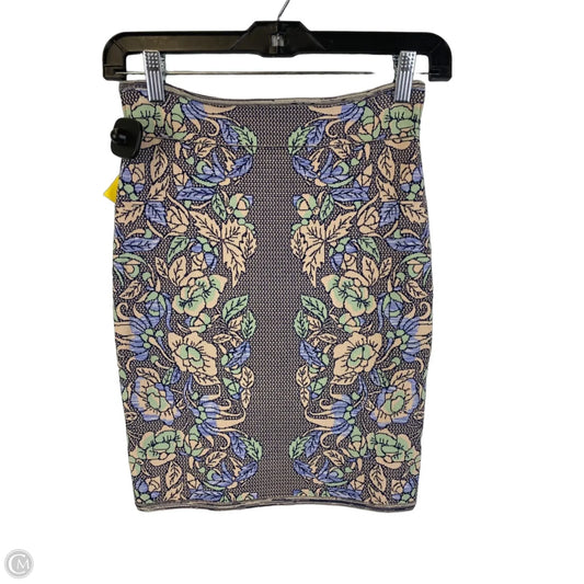 Skirt Mini & Short By Bcbgmaxazria In Multi-colored, Size: S