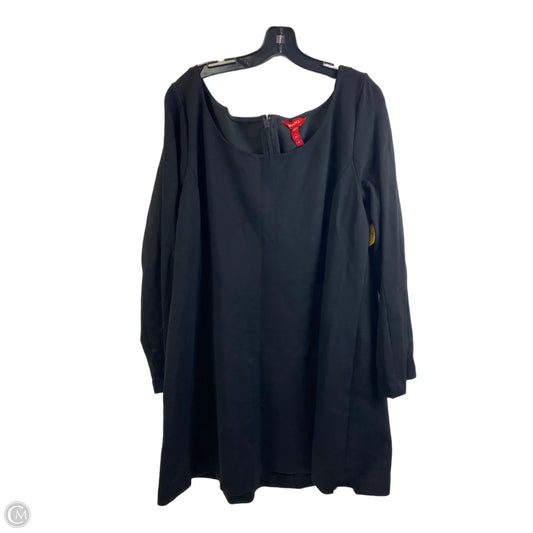 Top Long Sleeve By Spanx In Black, Size: 2x