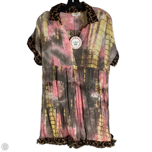 Dress Casual Short By Umgee In Animal Print, Size: S