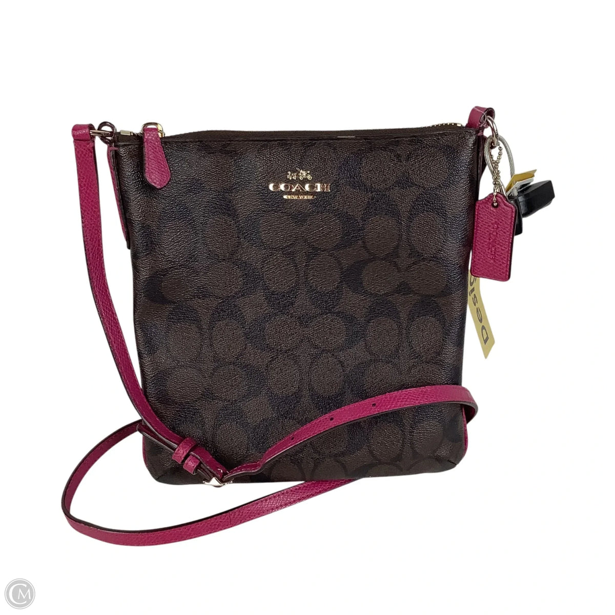 Crossbody Designer By Coach, Size: Medium