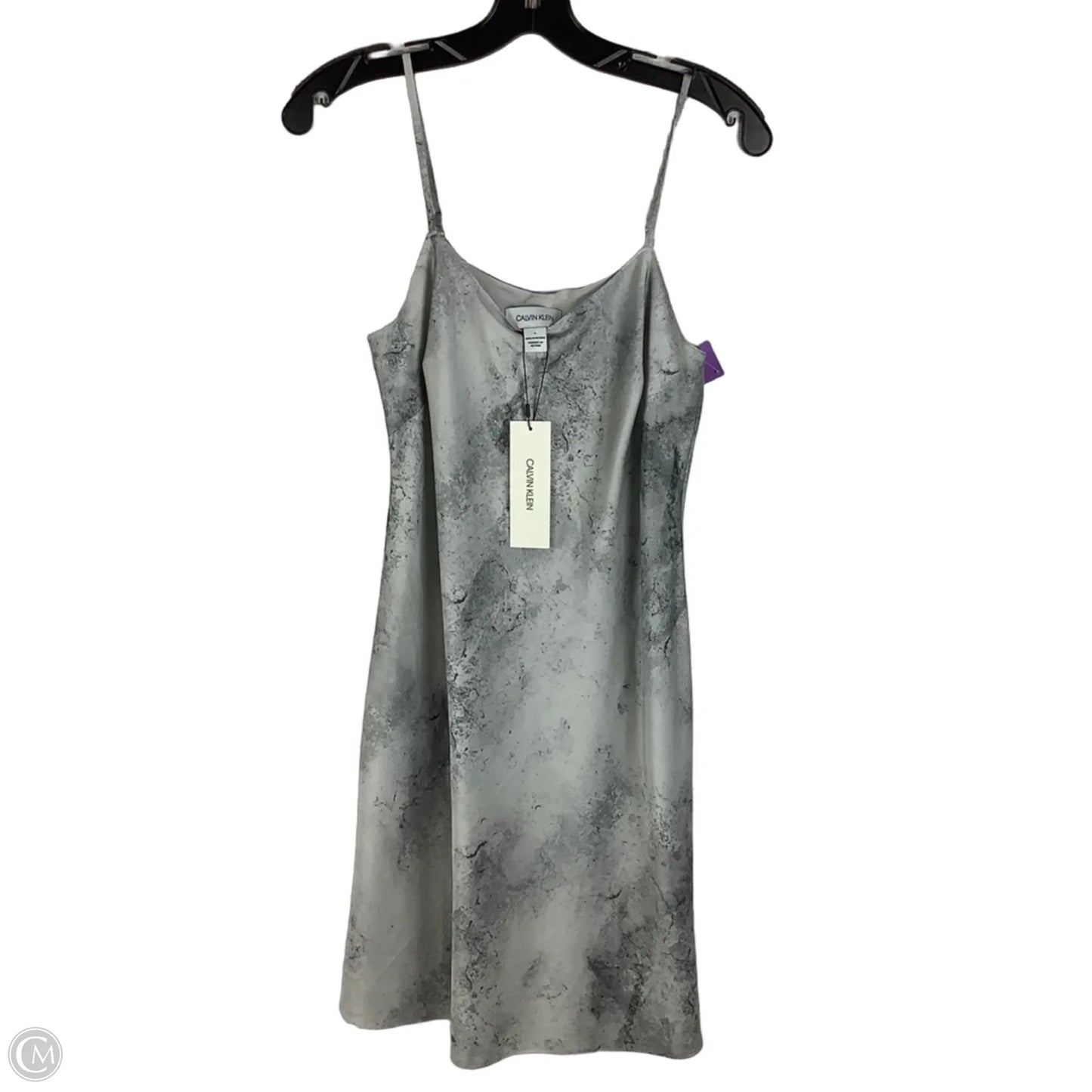 Dress Casual Short By Calvin Klein In Grey, Size: 4