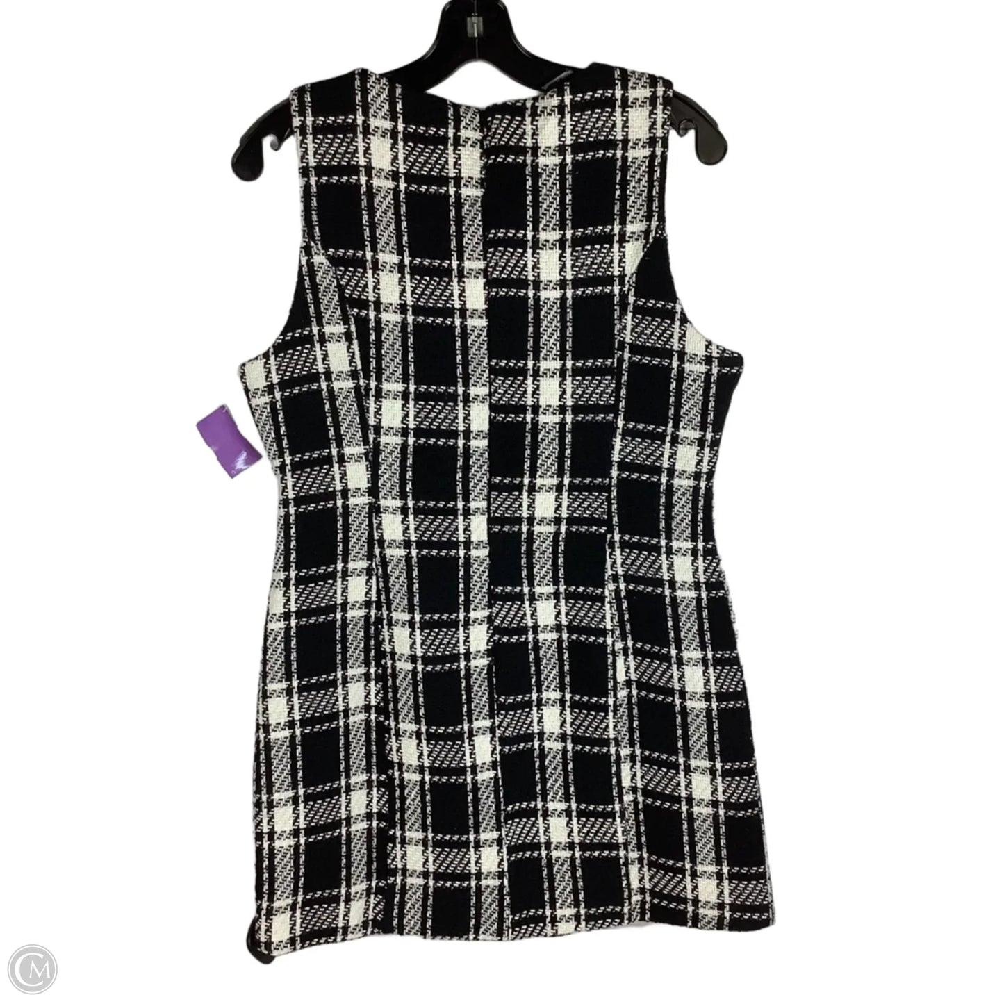 Dress Work By Day + Moon In Black & White, Size: L