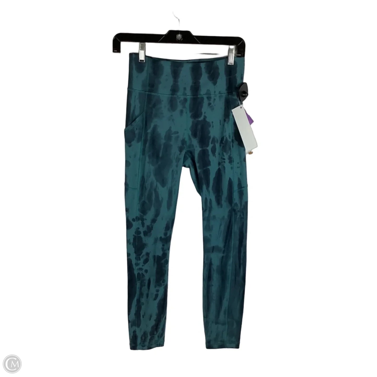 Athletic Leggings Capris By Lululemon In Blue, Size: 4