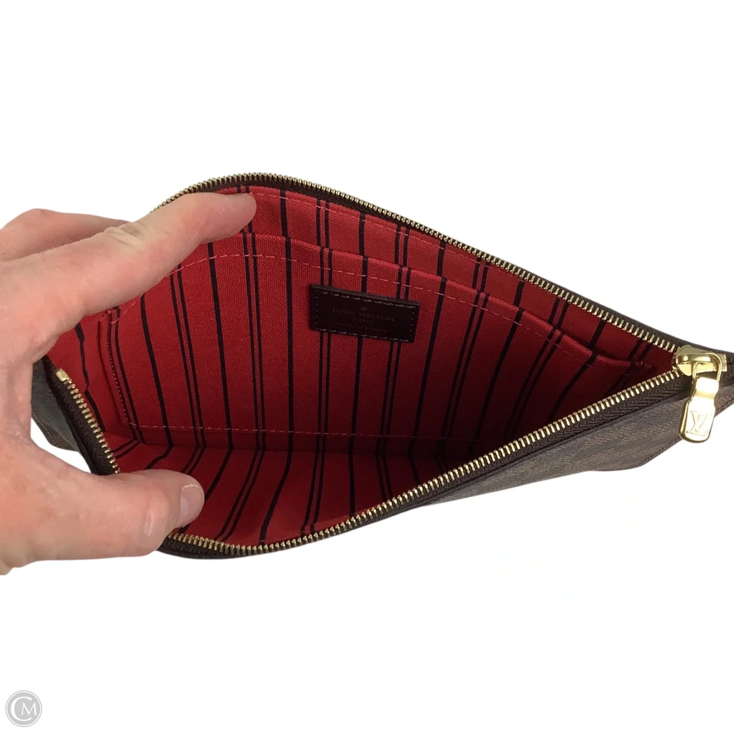 Wristlet Luxury Designer By Louis Vuitton, Size: Large
