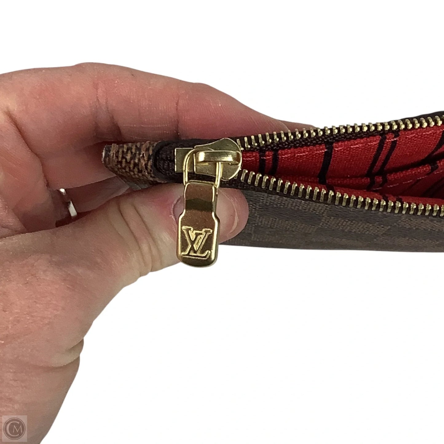 Wristlet Luxury Designer By Louis Vuitton, Size: Large