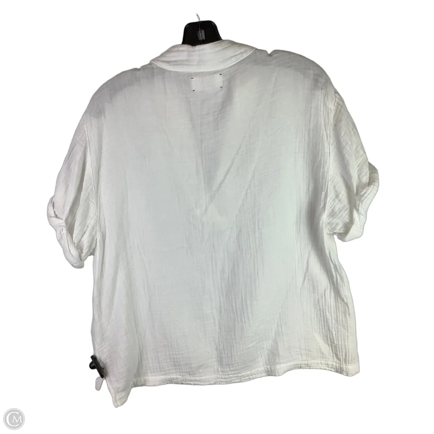 Top Short Sleeve By Cma In White, Size: Xs