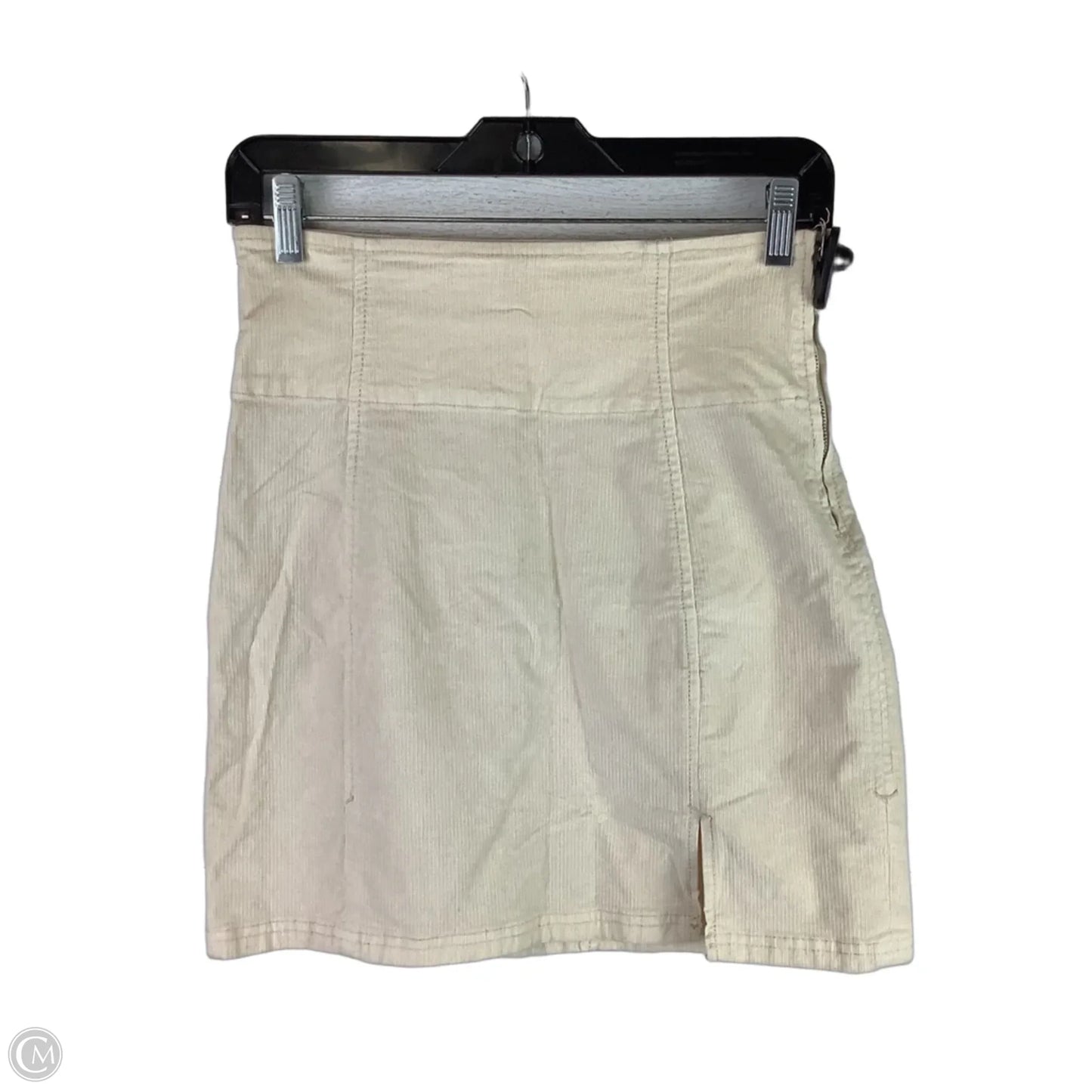 Skirt Mini & Short By Free People In Cream, Size: 8