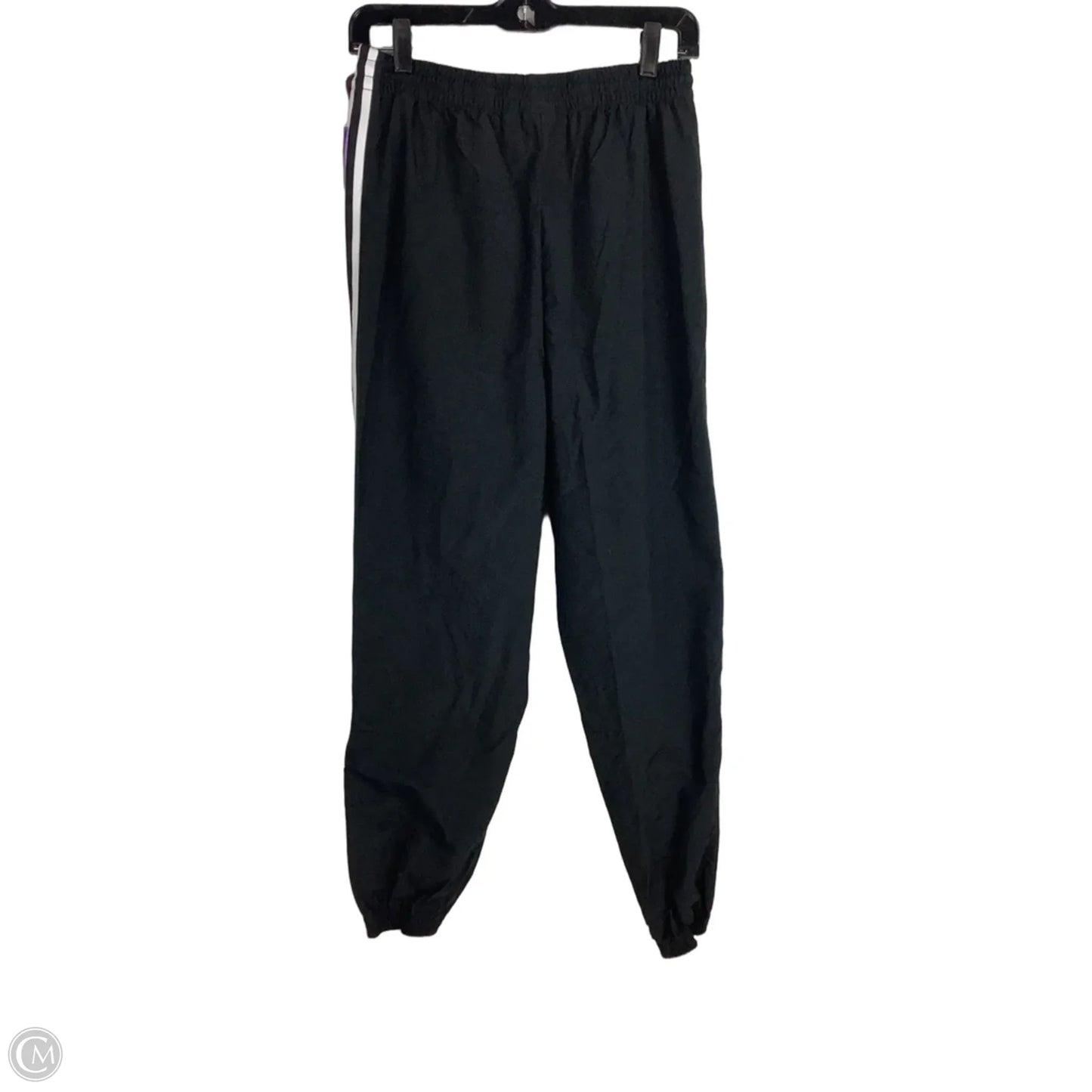 Athletic Pants By Adidas In Black & White, Size: S