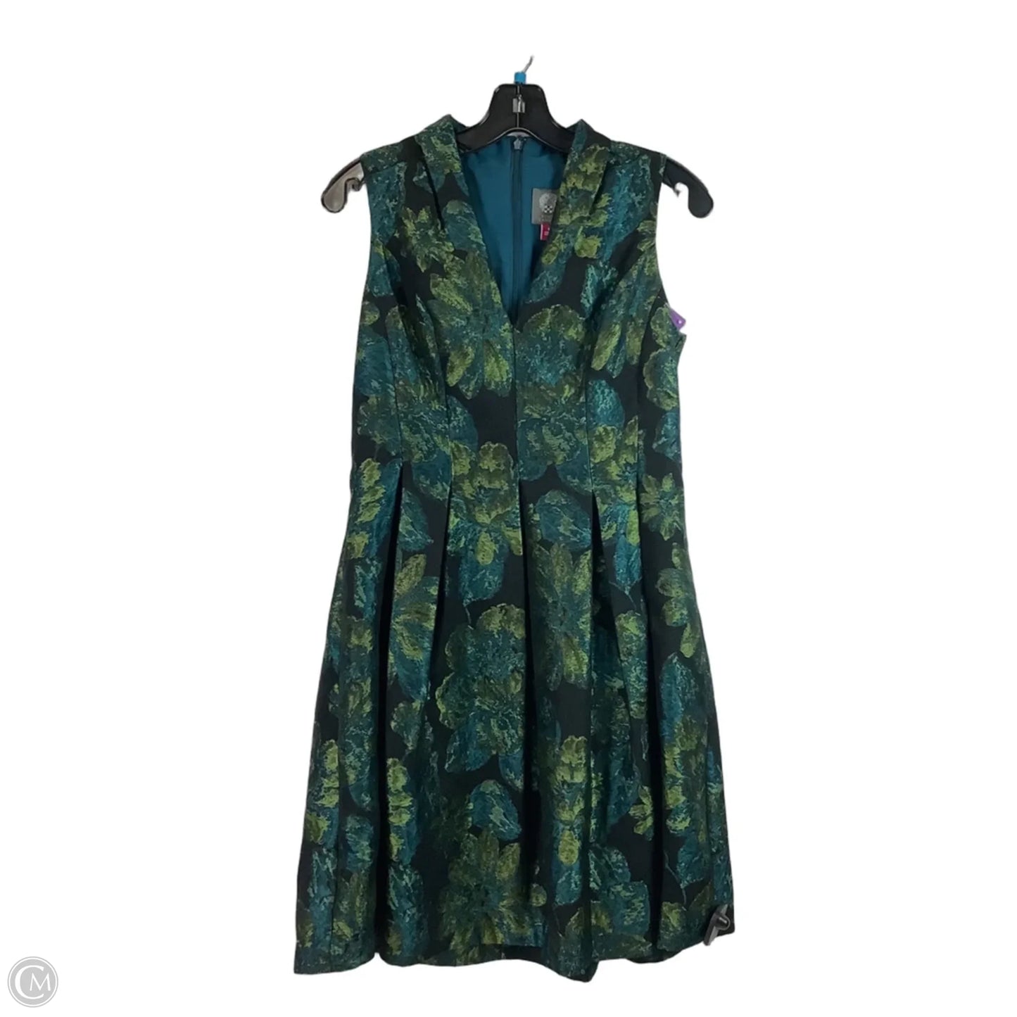 Dress Party Short By Vince Camuto In Blue & Green, Size: 6